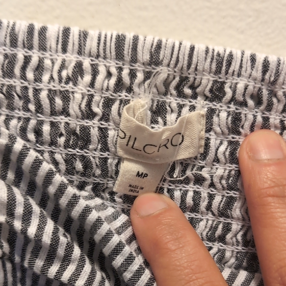 Anthropologie Pilcro Striped Sleeveless Top - Picture 3 of 7